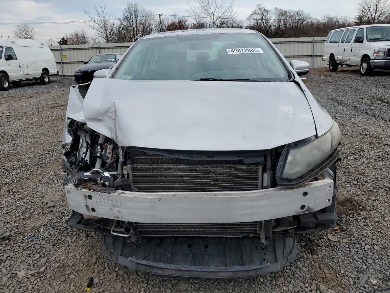 2015 Honda Civic Ex Серебряный vin: 19XFB2F8XFE257096
