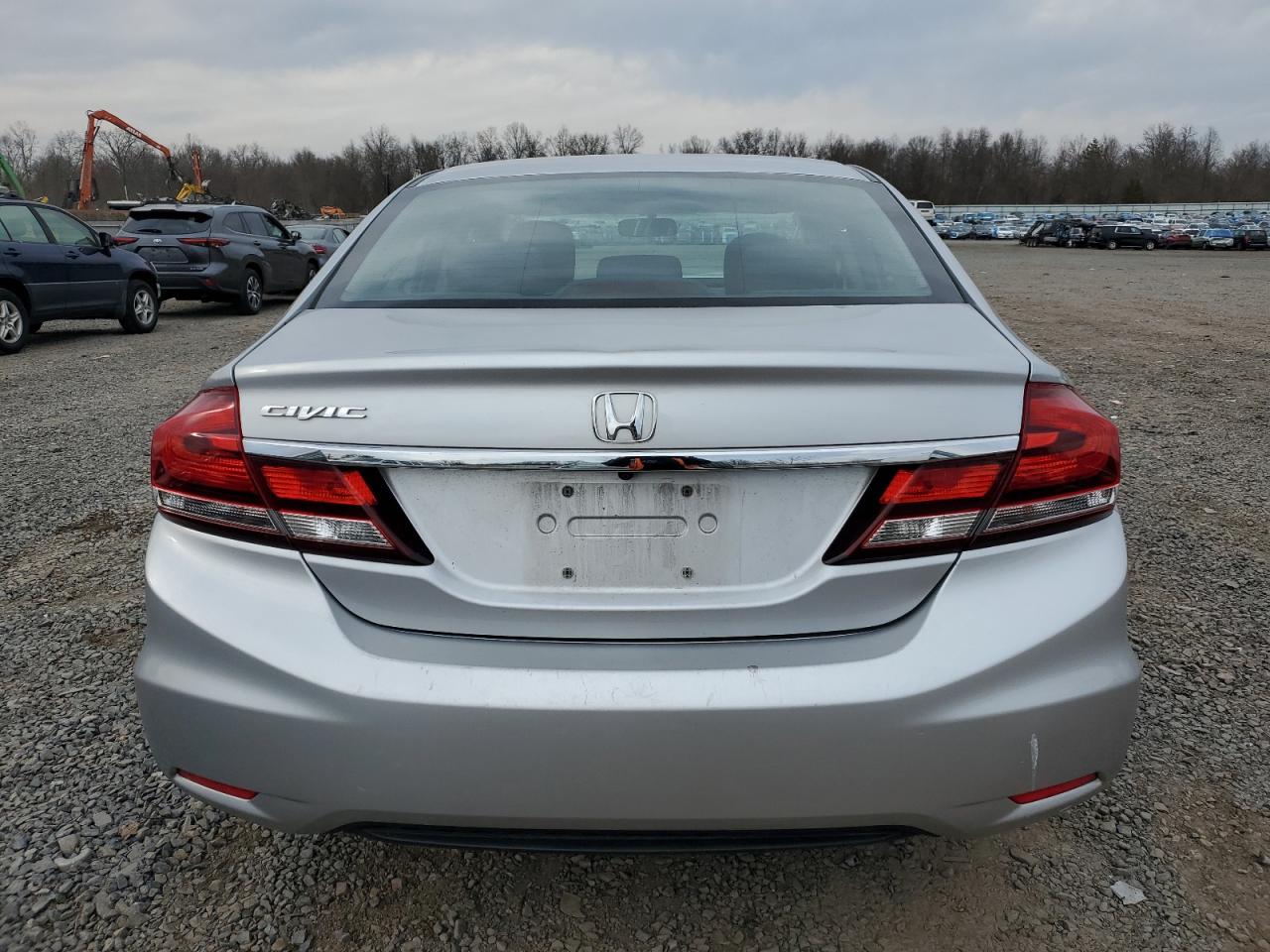 2015 Honda Civic Ex Серебряный vin: 19XFB2F8XFE257096