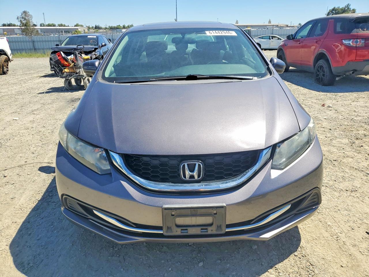 2015 Honda Civic Ex Gray vin: 19XFB2F8XFE291894