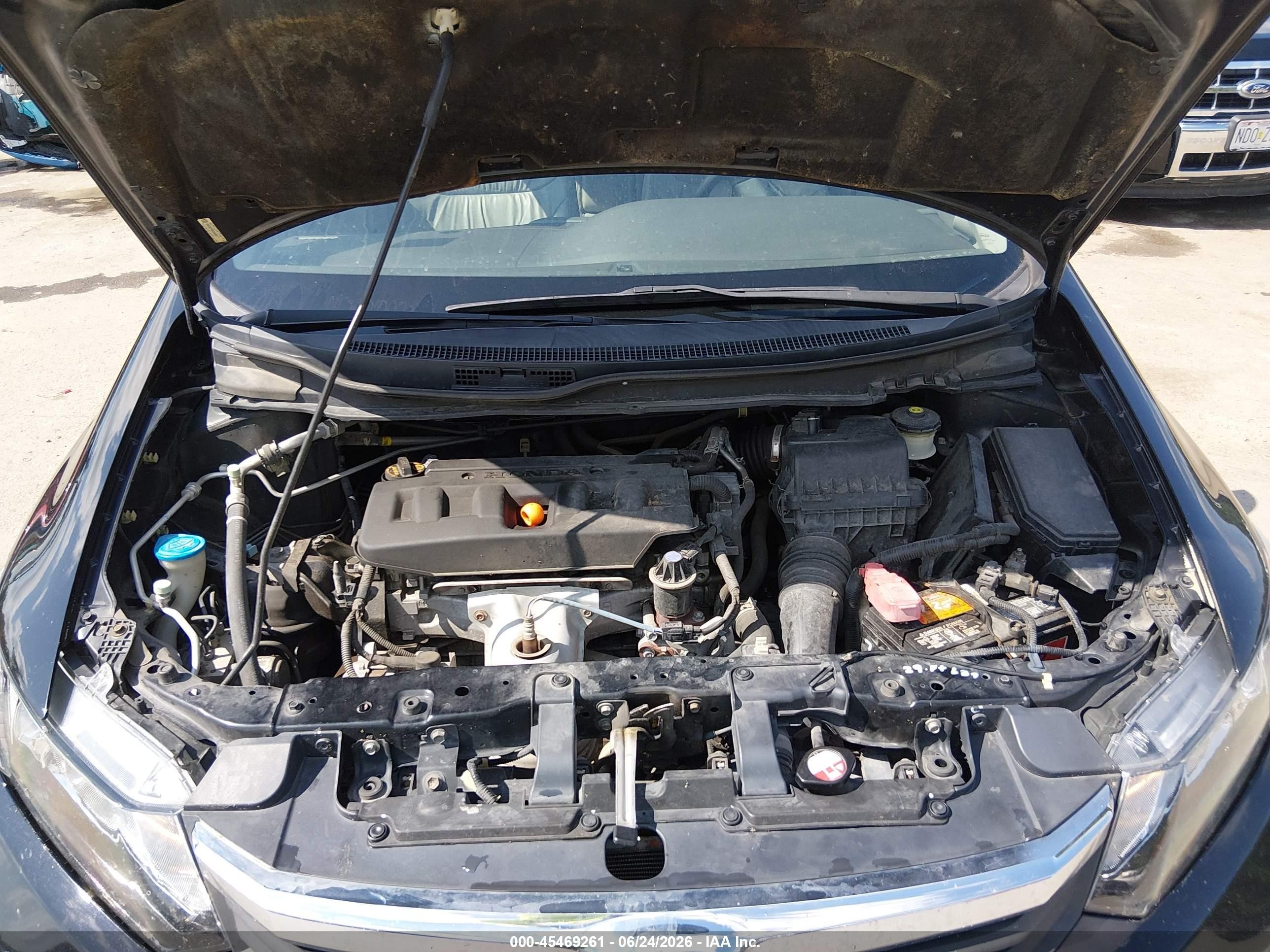 2012 Honda Civic Ex-l Black vin: 19XFB2F90CE000677