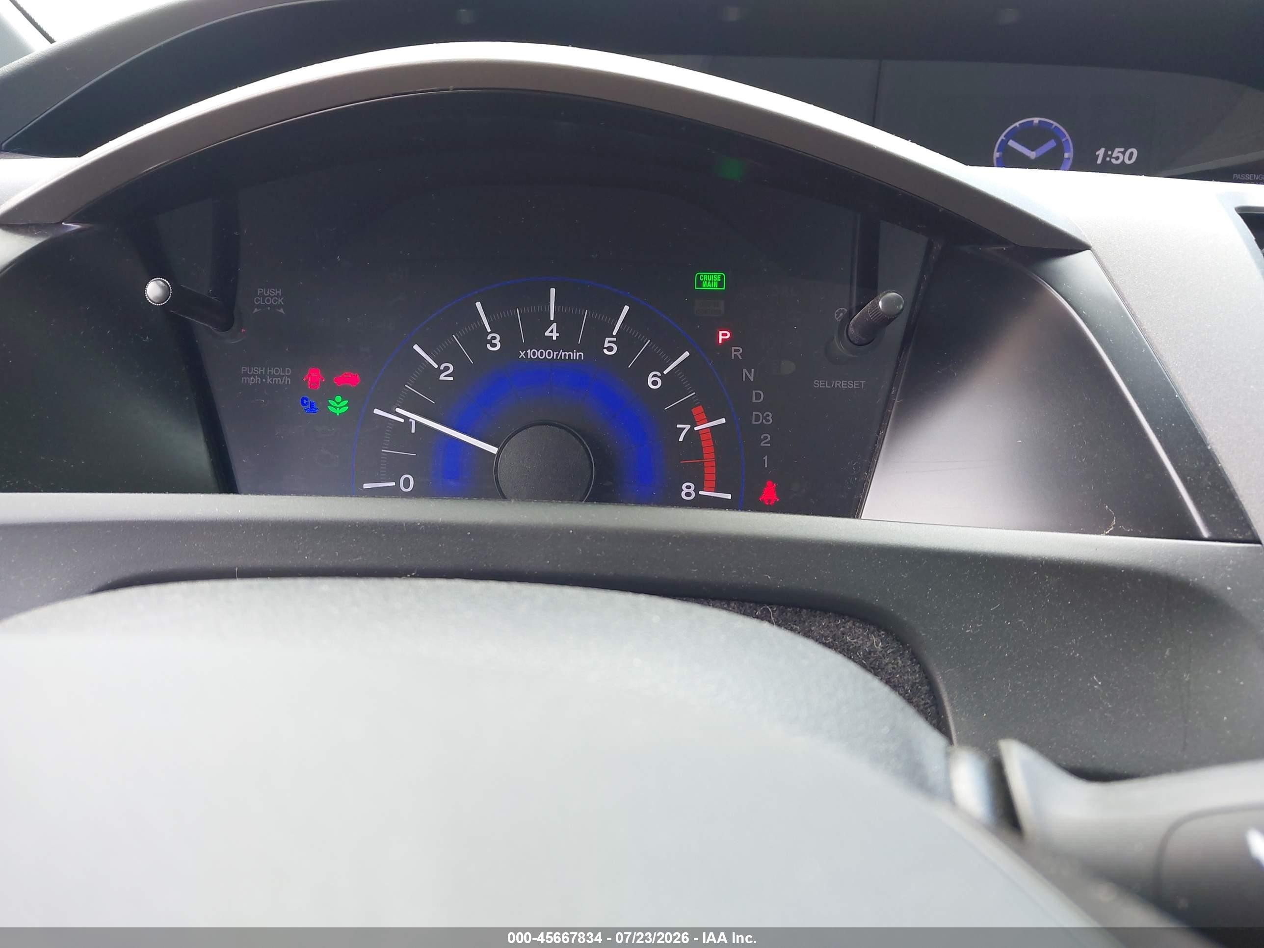 2012 Honda Civic Ex-l Gray vin: 19XFB2F90CE023652