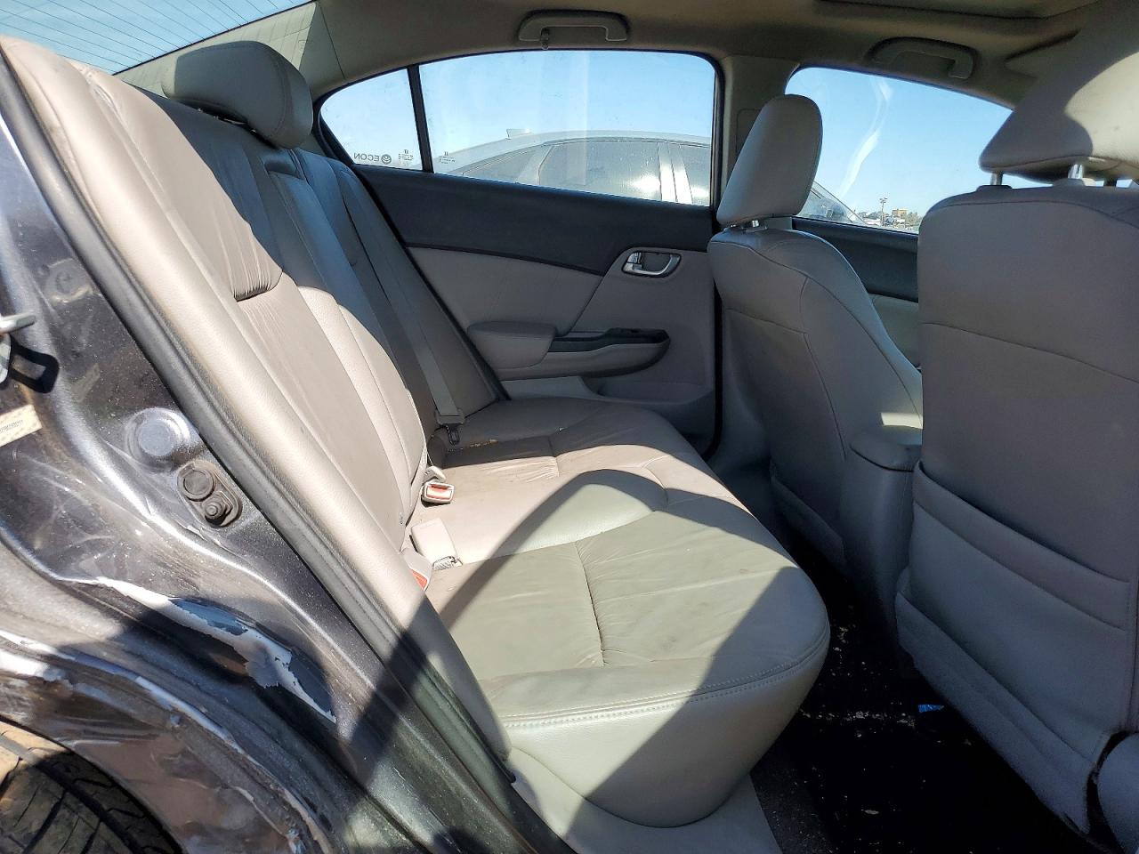 2012 Honda Civic Exl Gray vin: 19XFB2F90CE032111