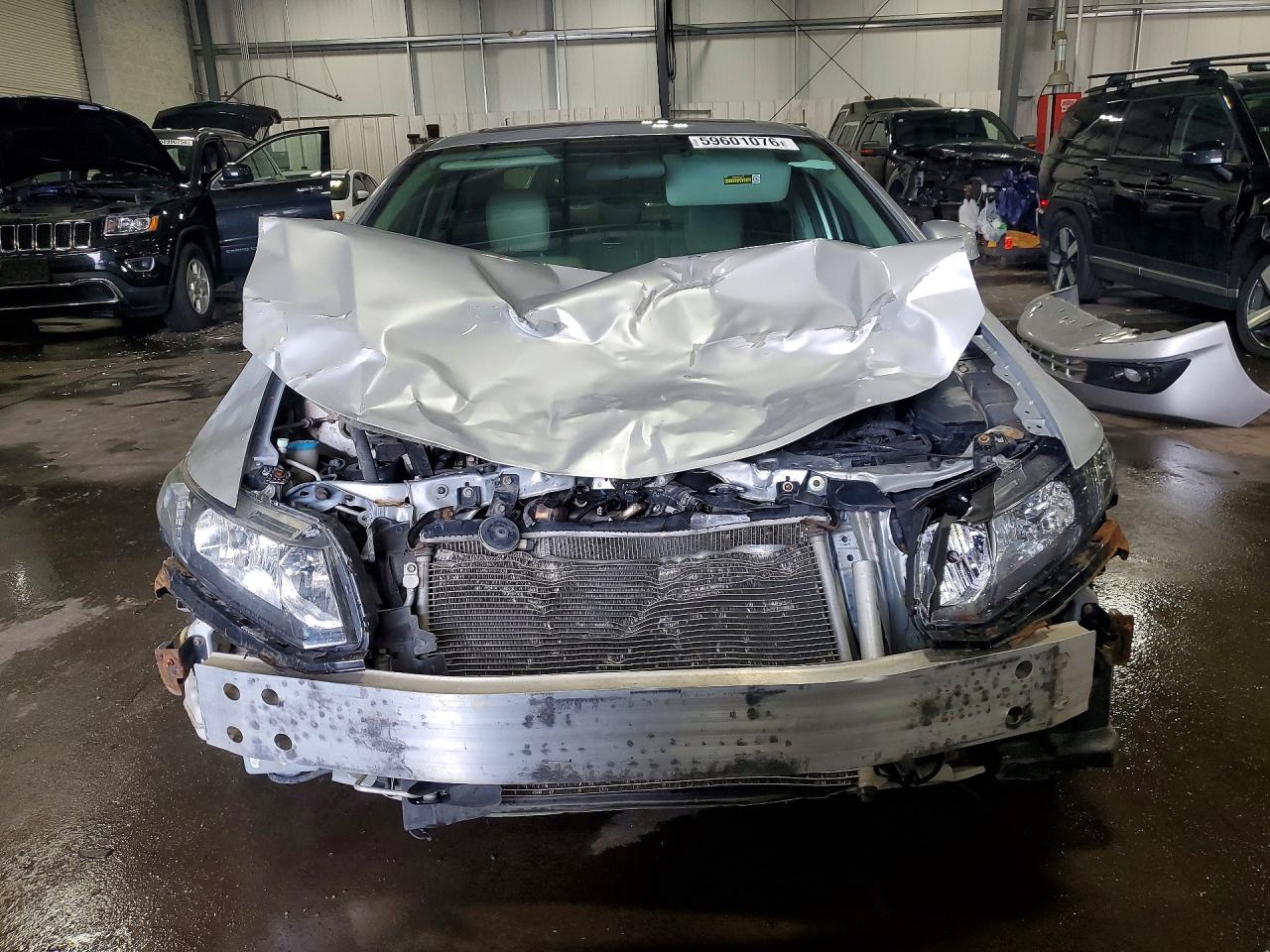 2012 Honda Civic Exl Silver vin: 19XFB2F90CE329881