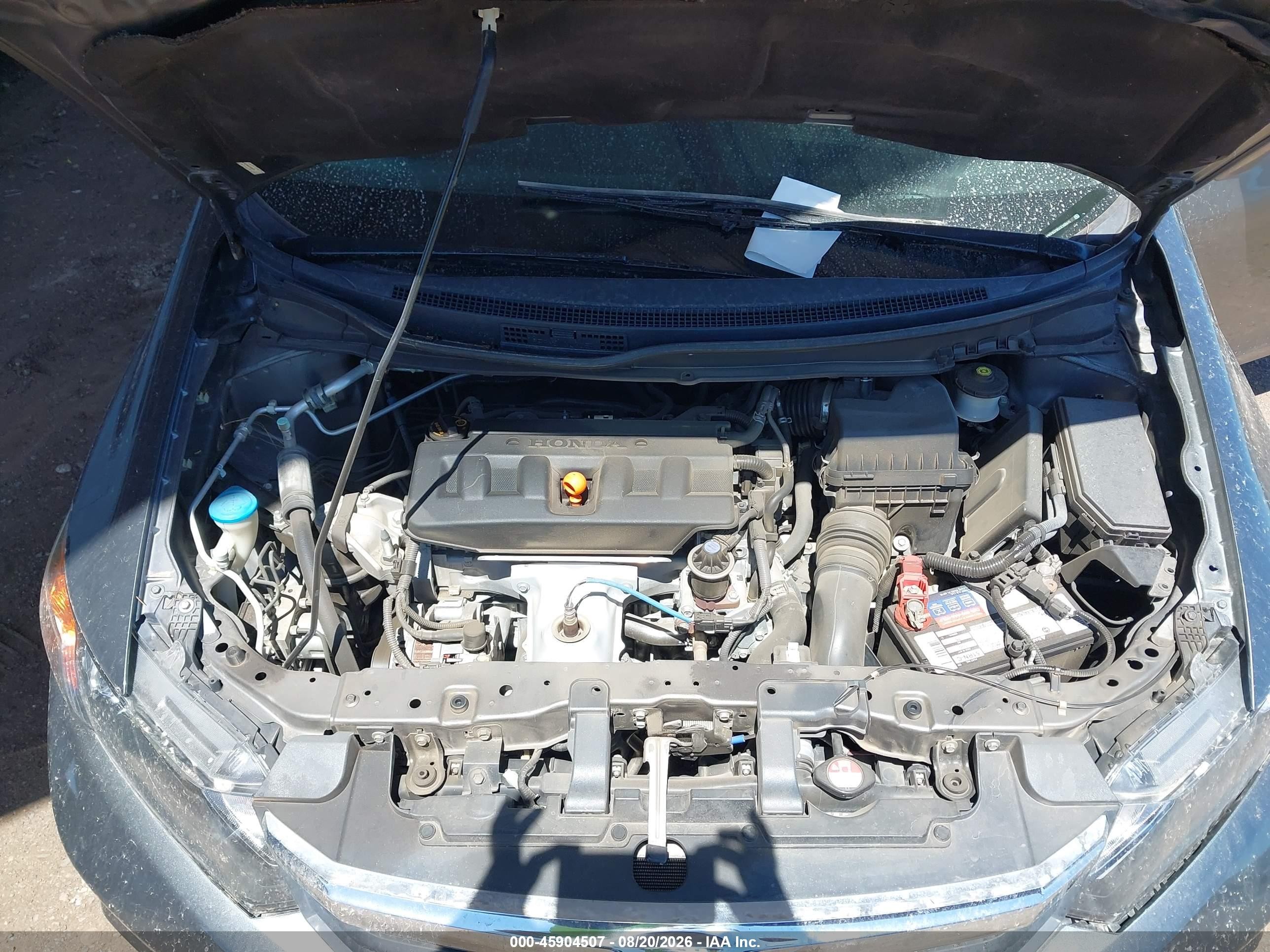 2012 Honda Civic Ex-l Gray vin: 19XFB2F90CE358510