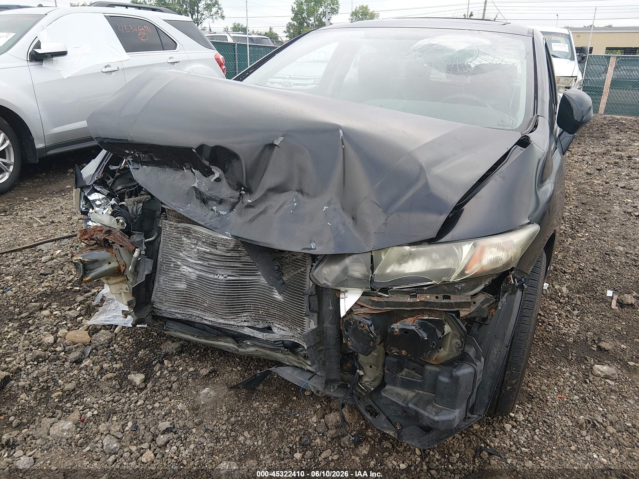 2013 Honda Civic Ex-l Black vin: 19XFB2F90DE022938