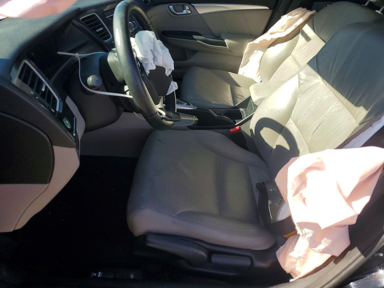 2013 Honda Civic Exl Black vin: 19XFB2F90DE068706