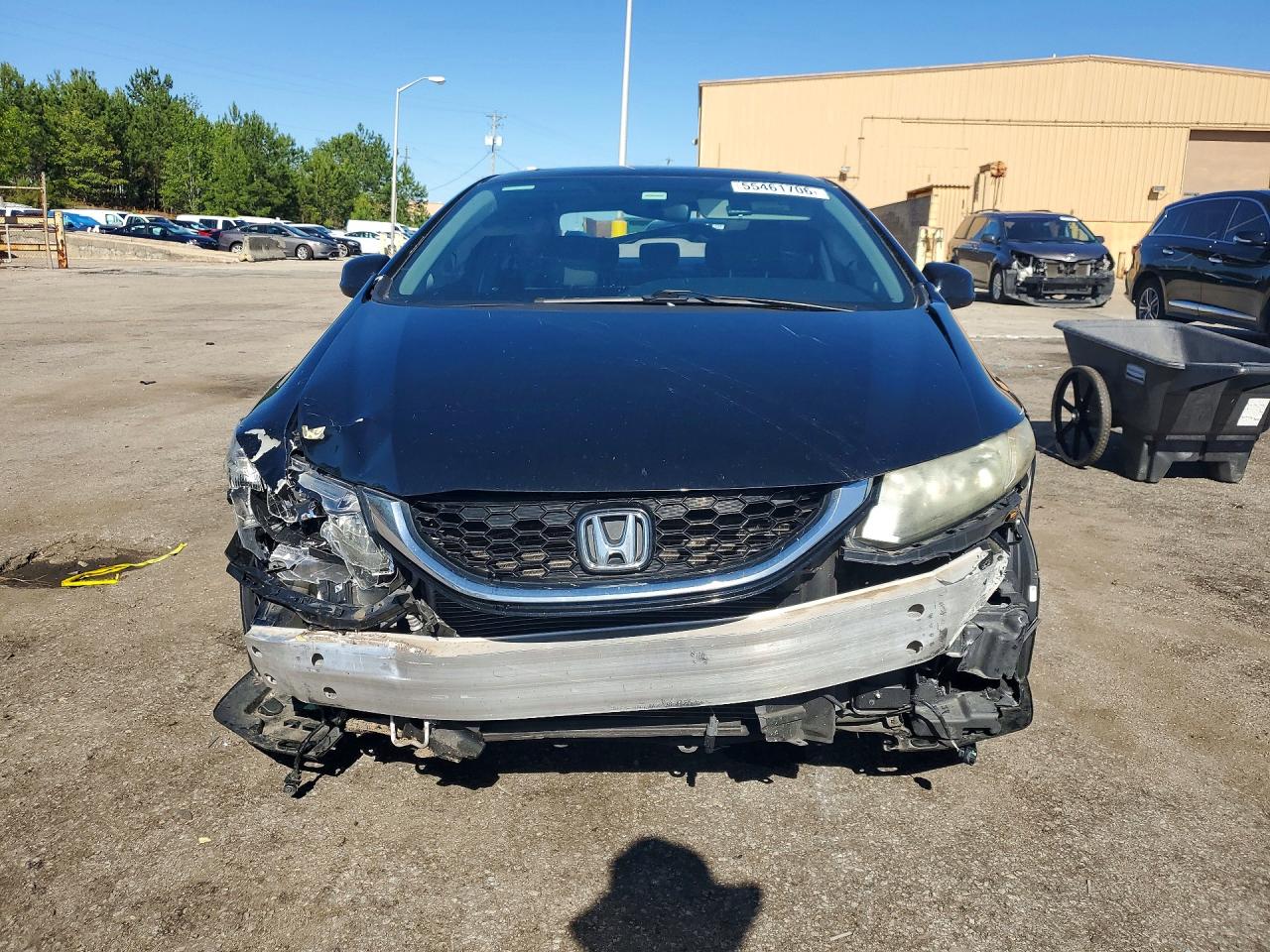 2013 Honda Civic Exl Black vin: 19XFB2F90DE068706