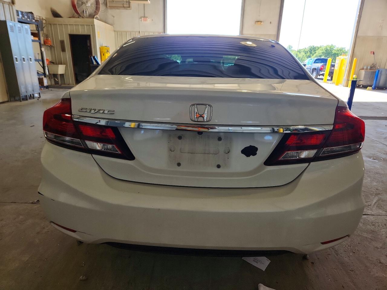 2014 Honda Civic Exl White vin: 19XFB2F90EE044939