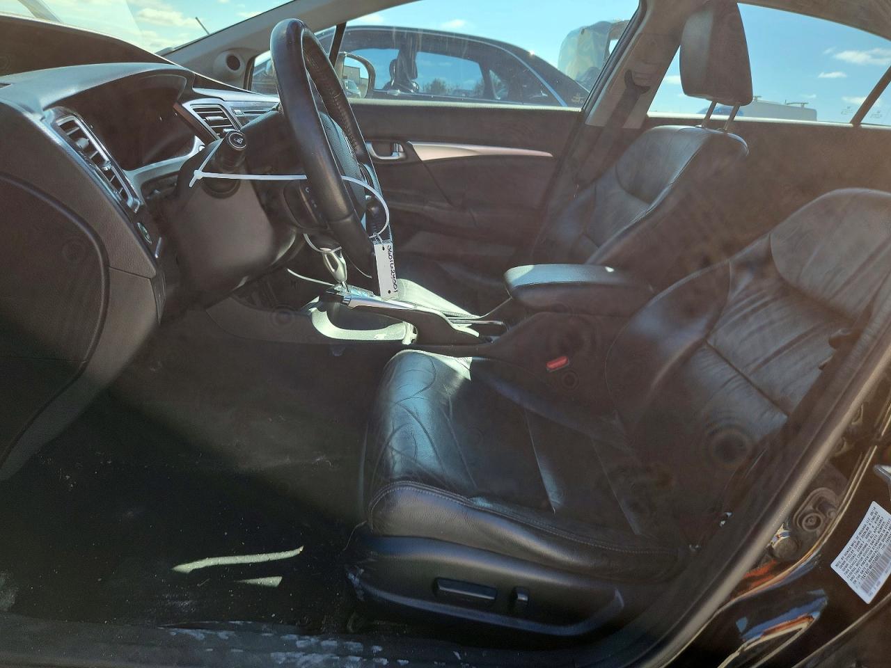 2014 Honda Civic Exl Black vin: 19XFB2F90EE048652