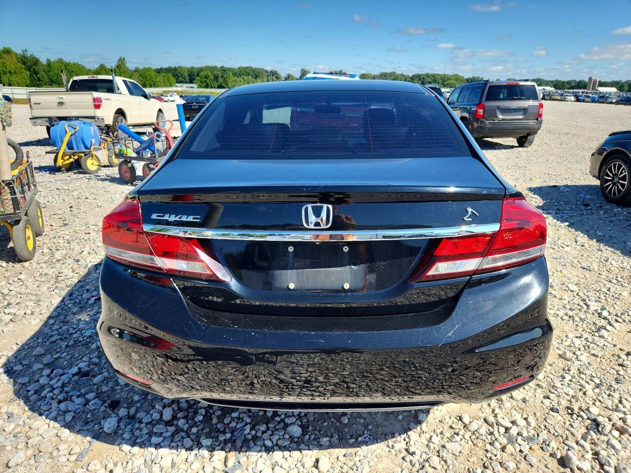 2014 Honda Civic Exl Black vin: 19XFB2F90EE048652