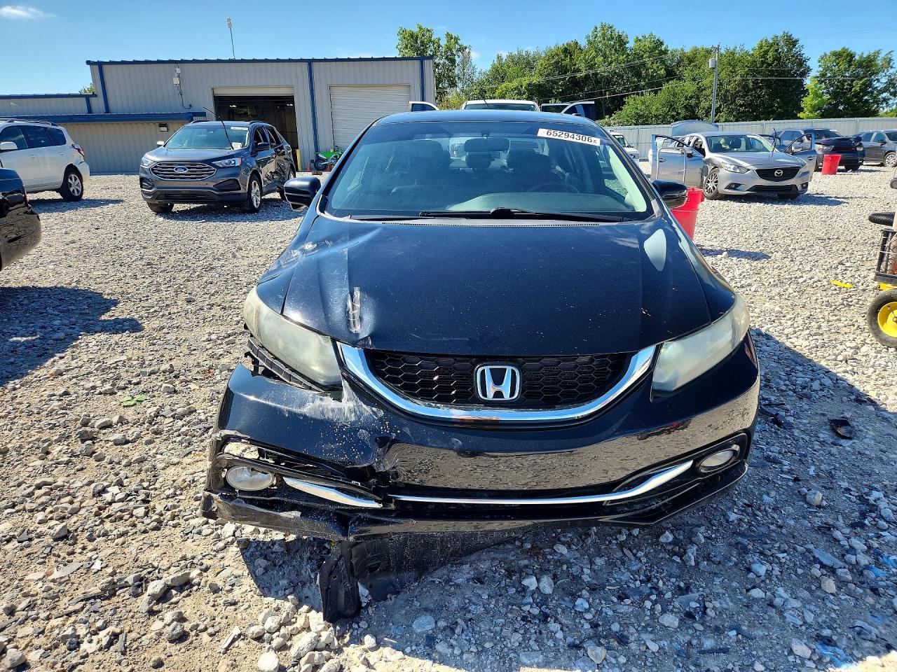 2014 Honda Civic Exl Black vin: 19XFB2F90EE048652
