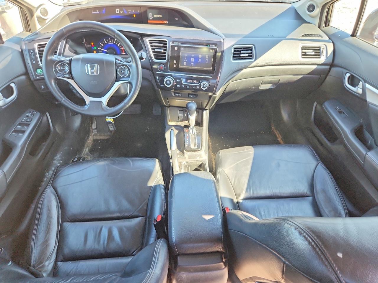 2014 Honda Civic Exl Black vin: 19XFB2F90EE048652