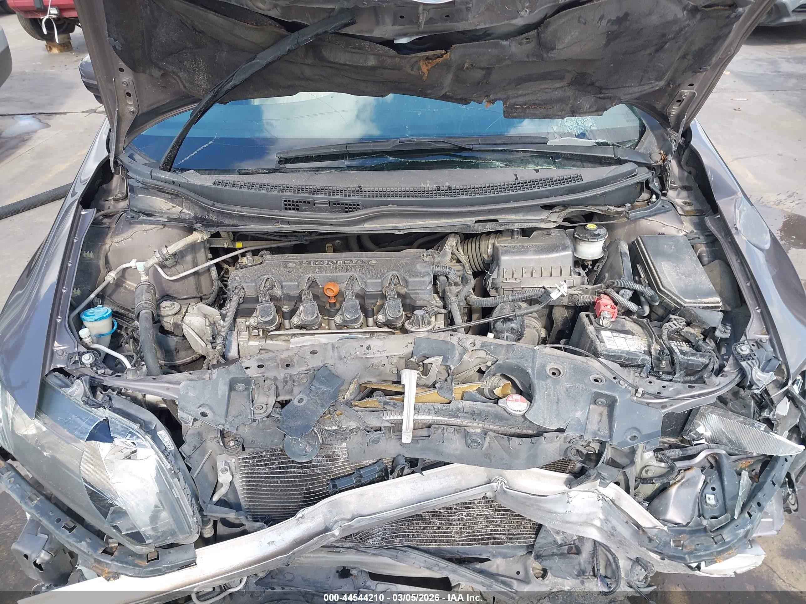 2014 Honda Civic Ex-l Коричневый vin: 19XFB2F90EE082963