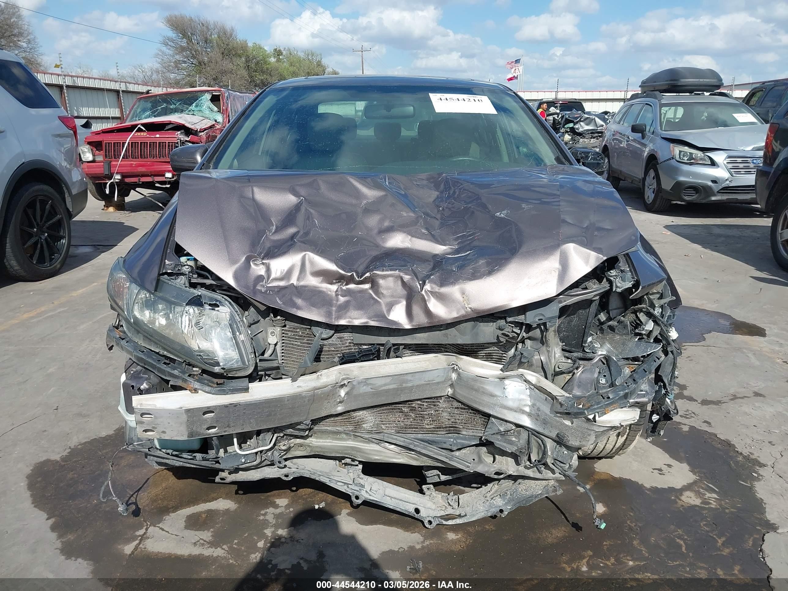 2014 Honda Civic Ex-l Коричневый vin: 19XFB2F90EE082963