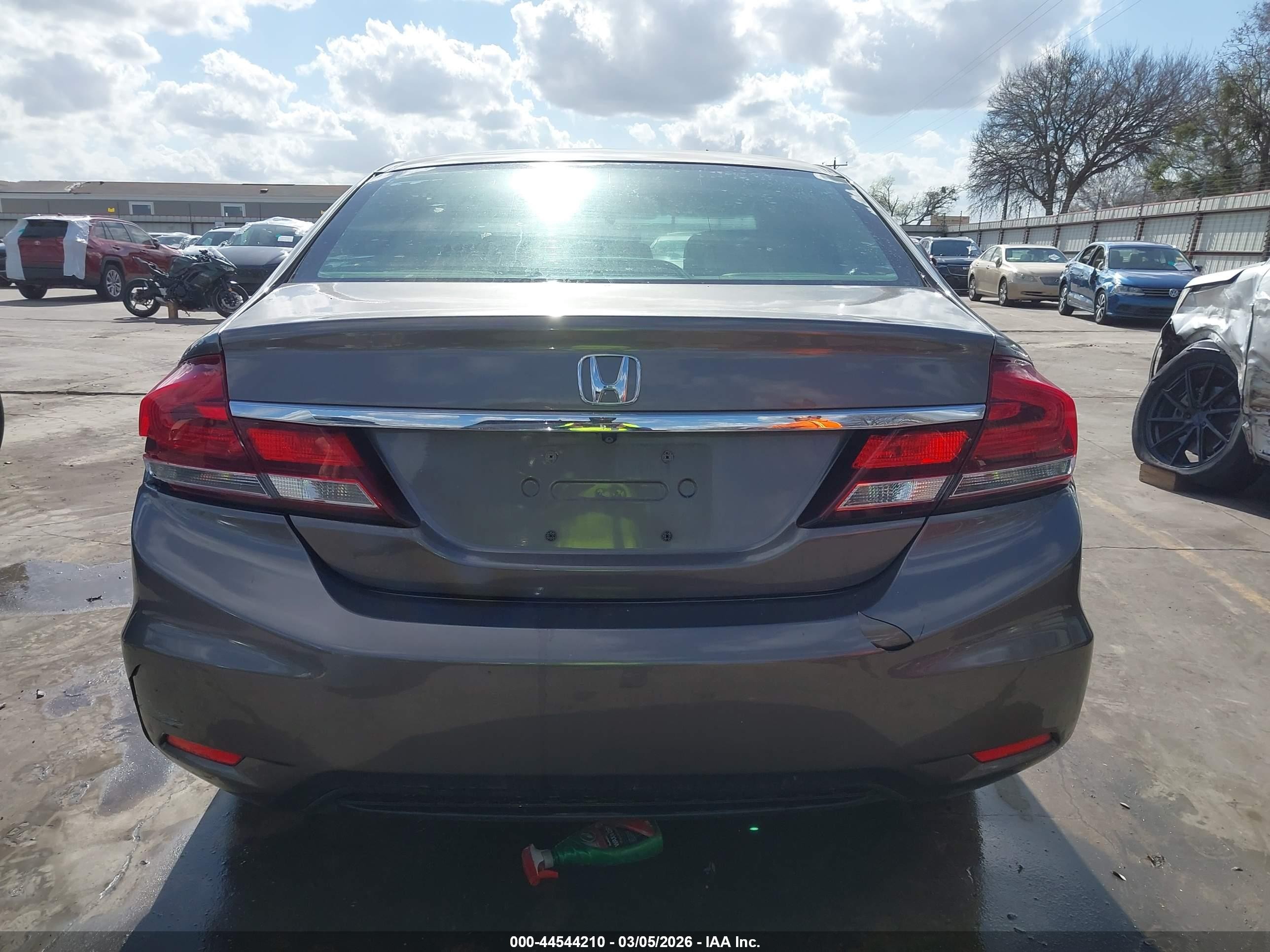 2014 Honda Civic Ex-l Коричневый vin: 19XFB2F90EE082963