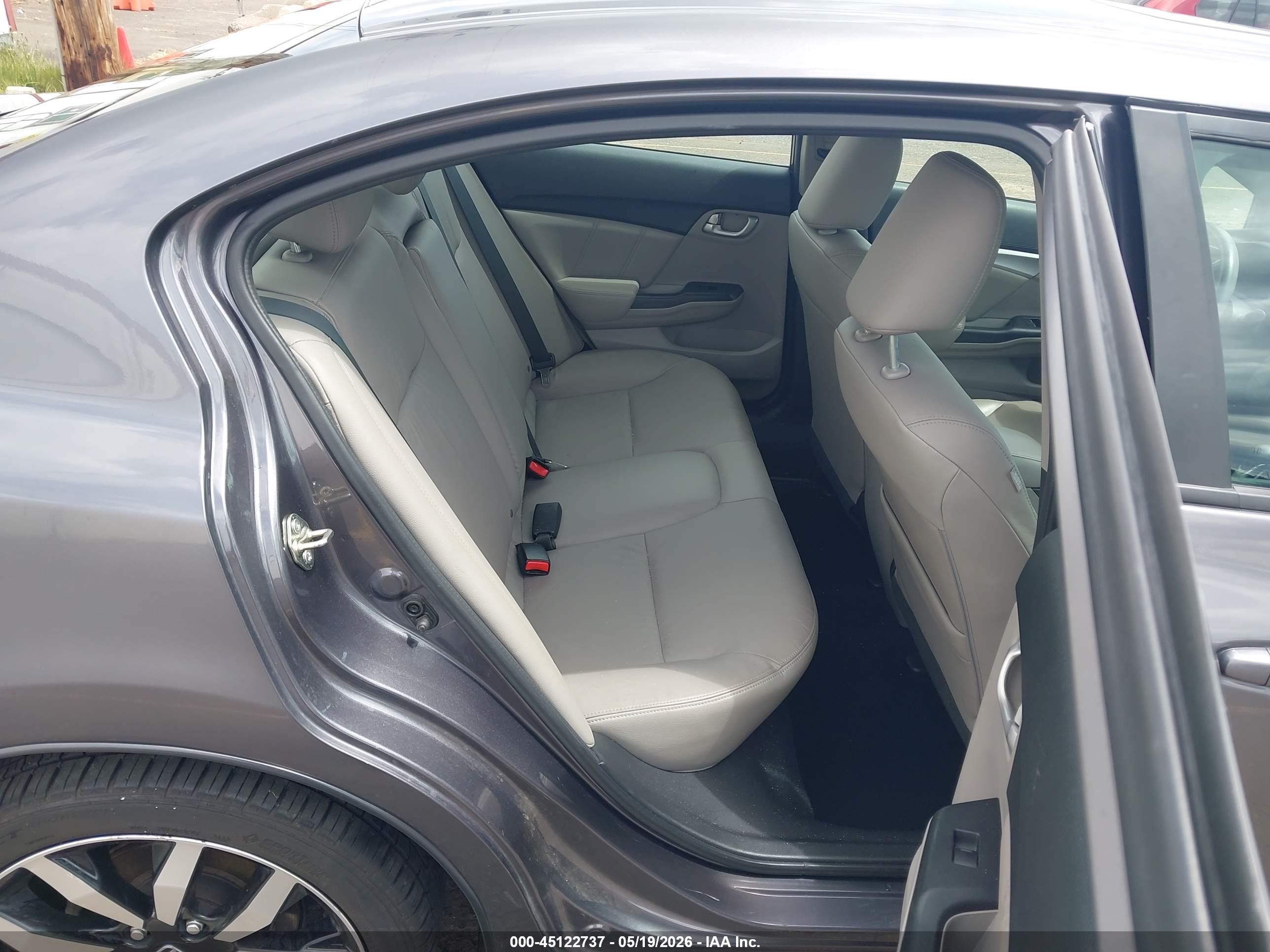 2014 Honda Civic Ex-l Серый vin: 19XFB2F90EE269765