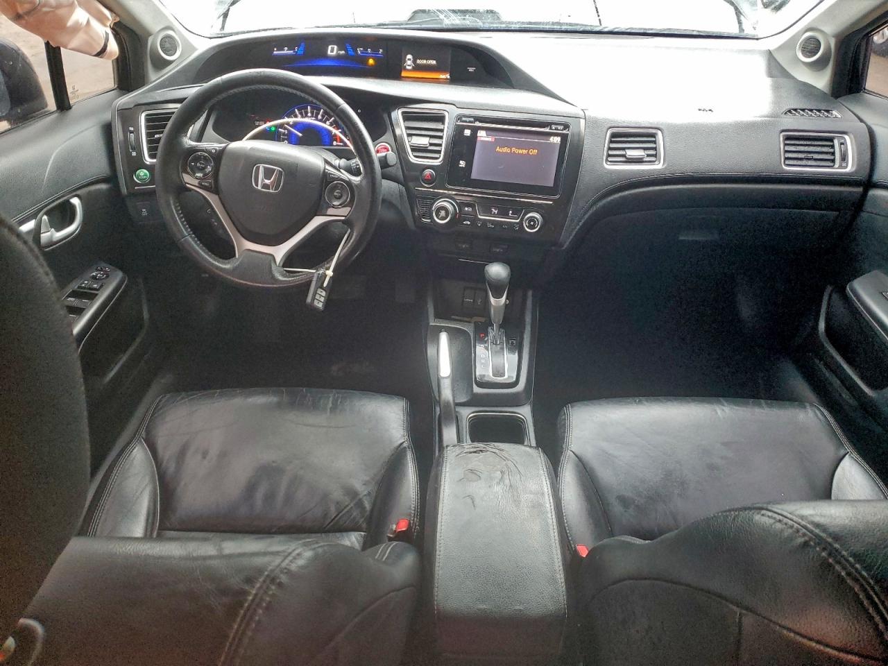 2015 Honda Civic Exl Black vin: 19XFB2F90FE003907