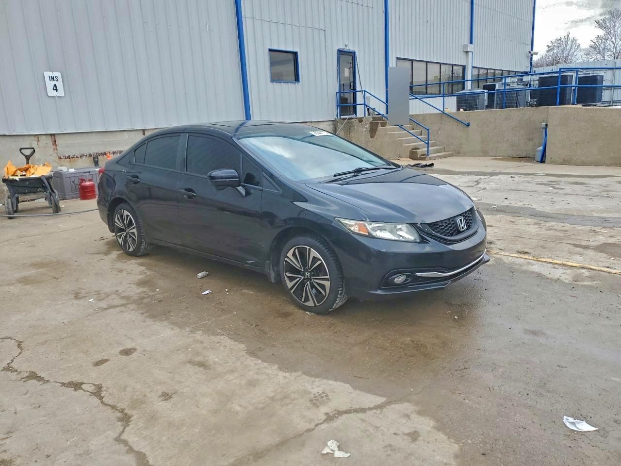 2015 Honda Civic Exl Black vin: 19XFB2F90FE003907