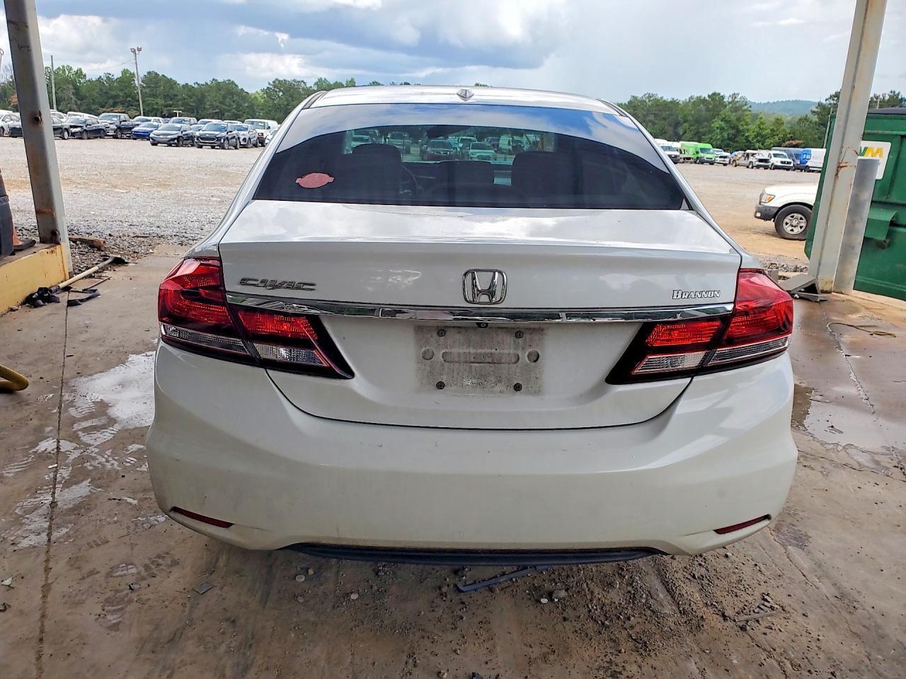 2015 Honda Civic Exl White vin: 19XFB2F90FE021601