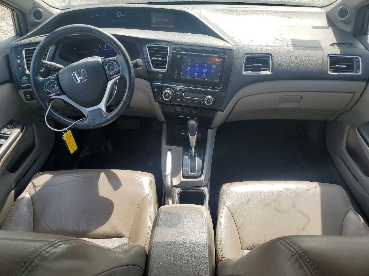 2015 Honda Civic Exl Gray vin: 19XFB2F90FE025180