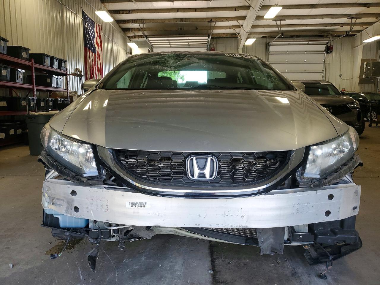 2015 Honda Civic Exl Silver vin: 19XFB2F90FE045705