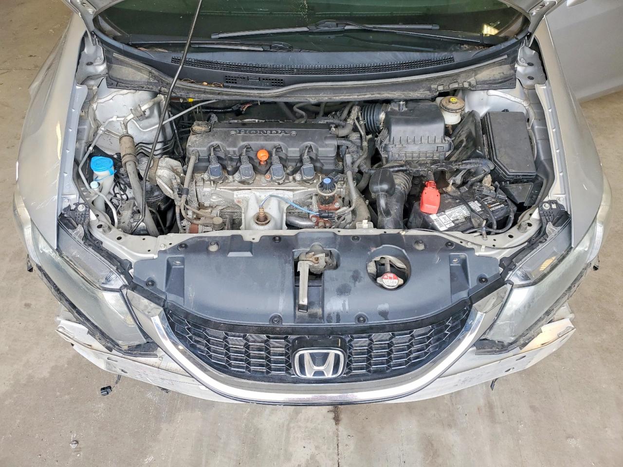 2015 Honda Civic Exl Silver vin: 19XFB2F90FE045705
