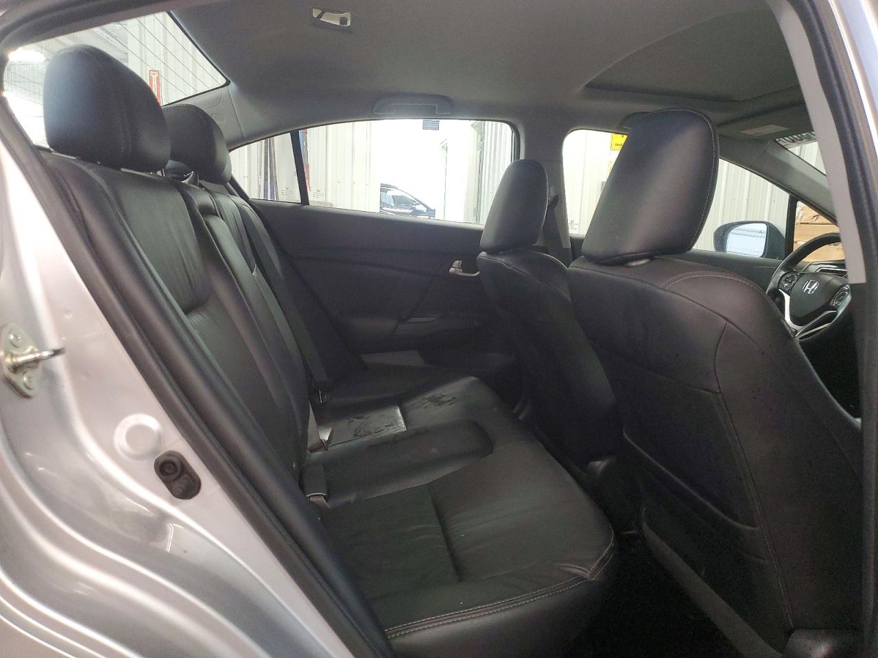 2015 Honda Civic Exl Silver vin: 19XFB2F90FE045705