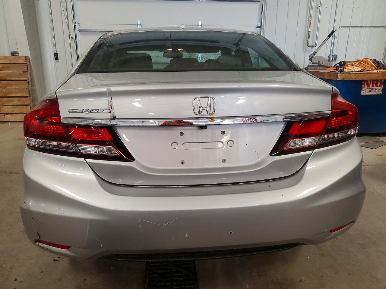 2015 Honda Civic Exl Silver vin: 19XFB2F90FE045705