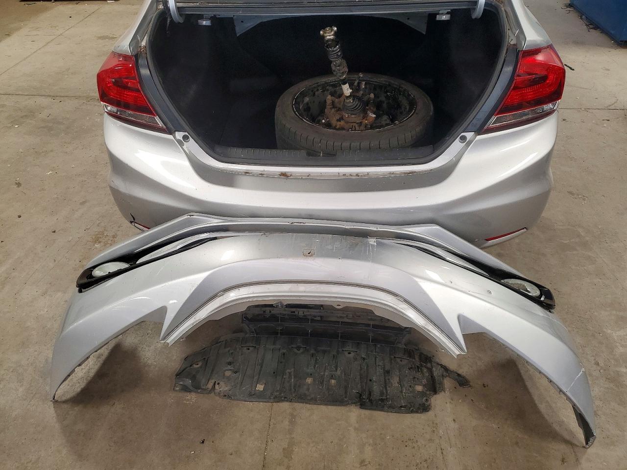 2015 Honda Civic Exl Silver vin: 19XFB2F90FE045705