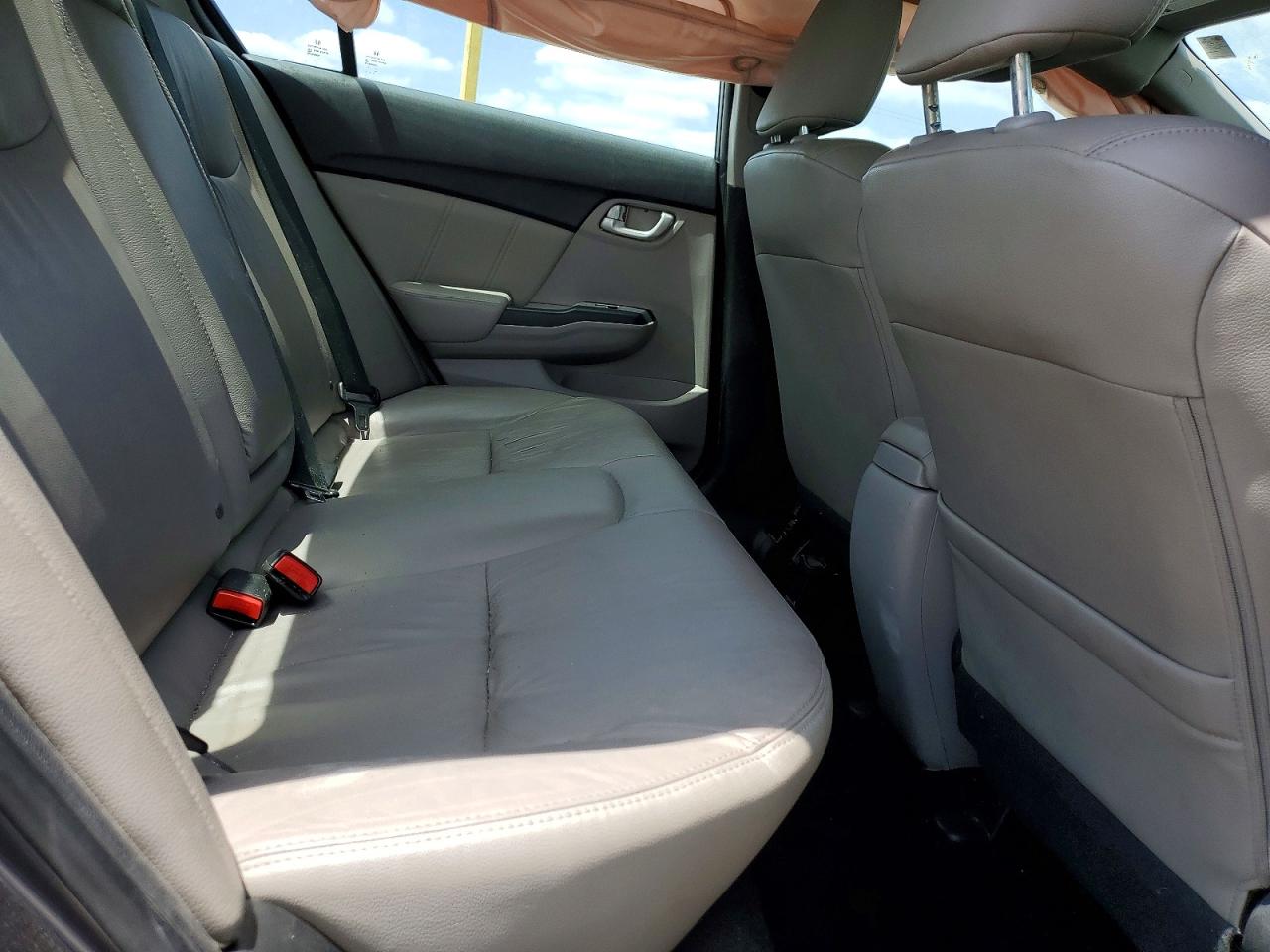 2015 Honda Civic Exl Gray vin: 19XFB2F90FE054307