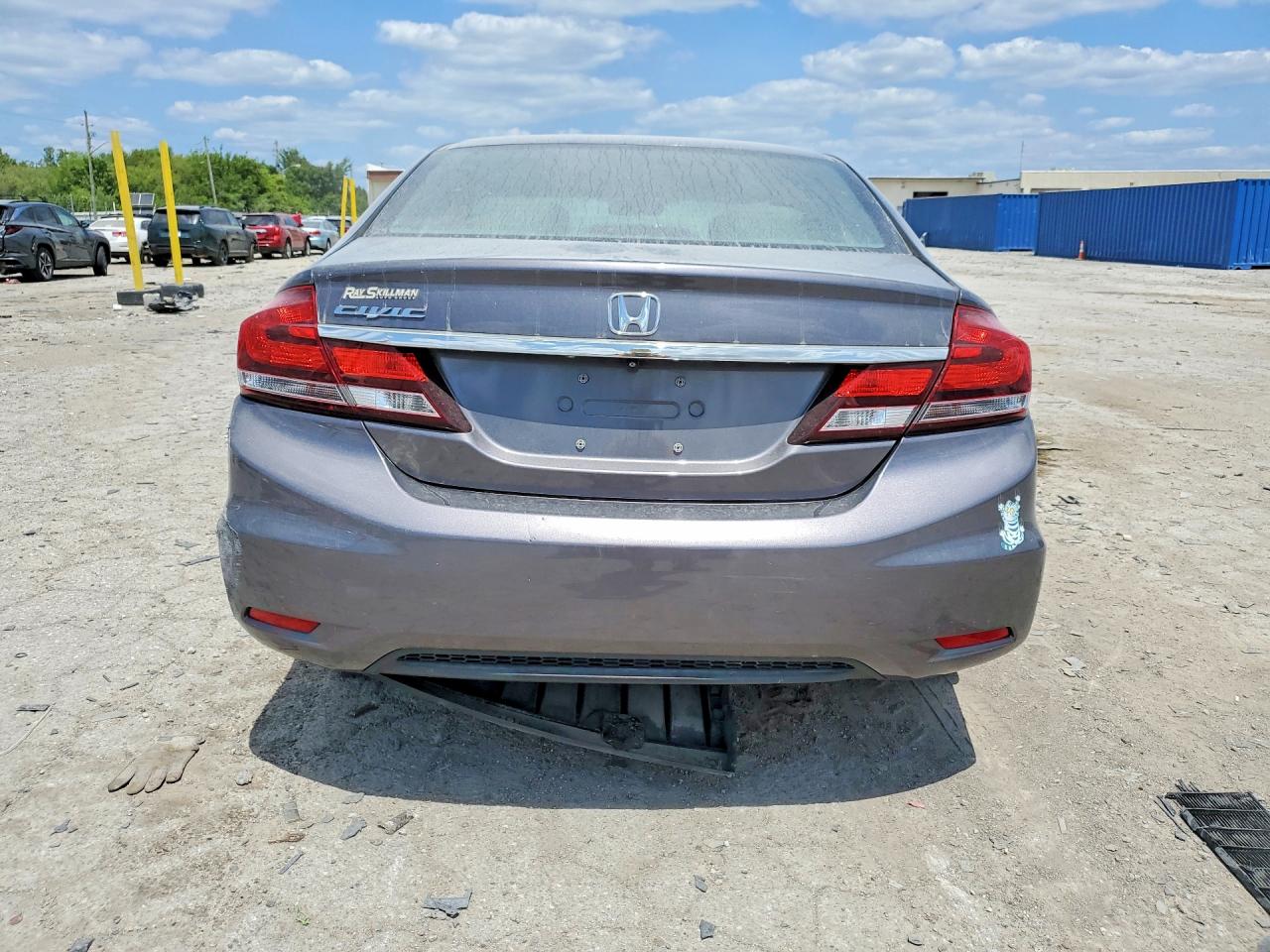 2015 Honda Civic Exl Gray vin: 19XFB2F90FE054307