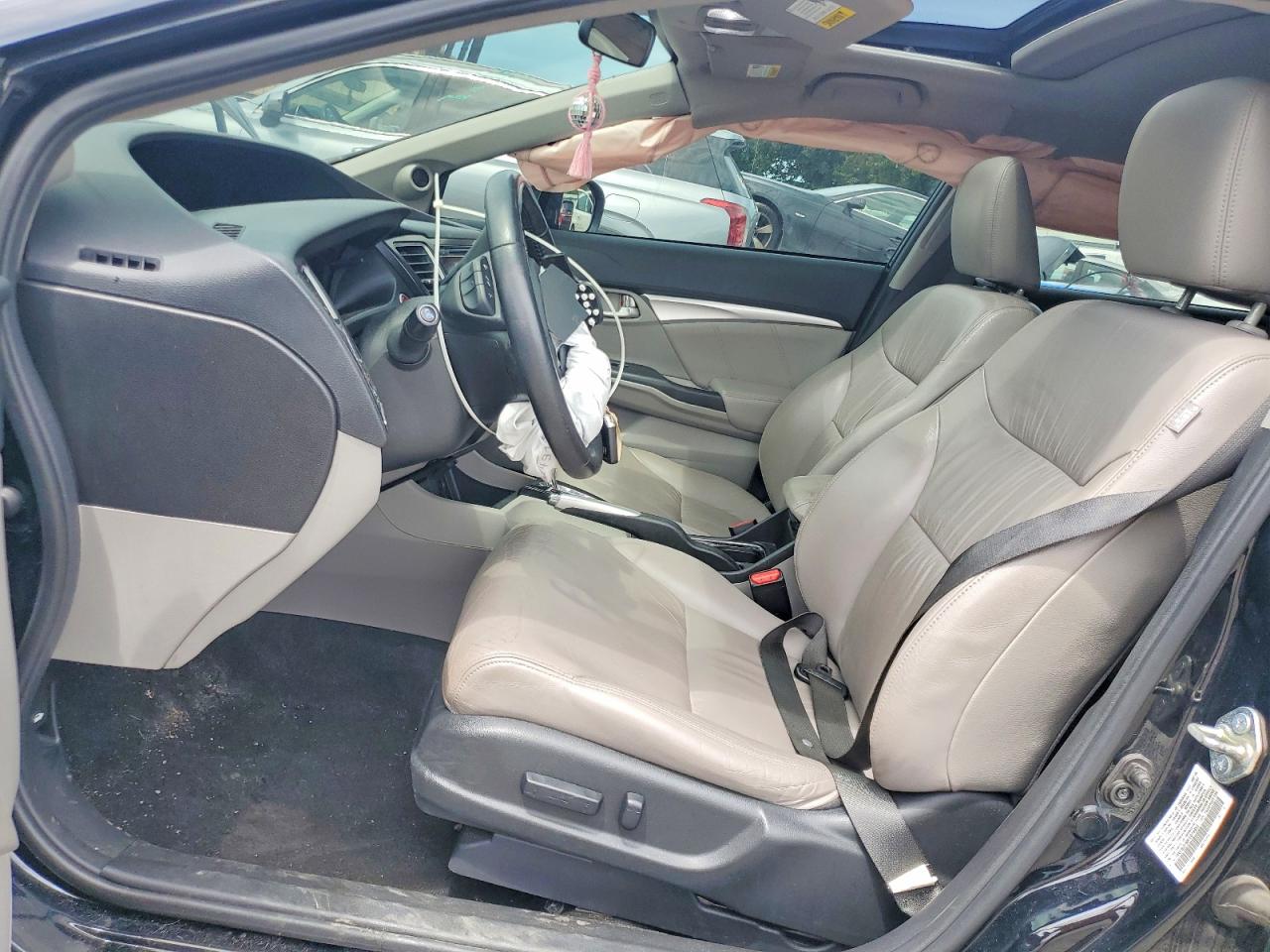 2015 Honda Civic Exl Black vin: 19XFB2F90FE074993