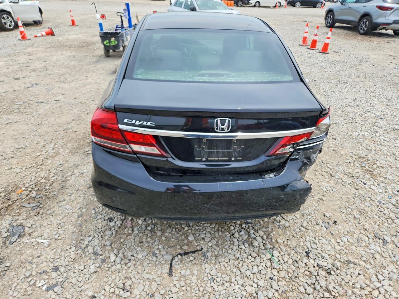 2015 Honda Civic Exl Черный vin: 19XFB2F90FE086495