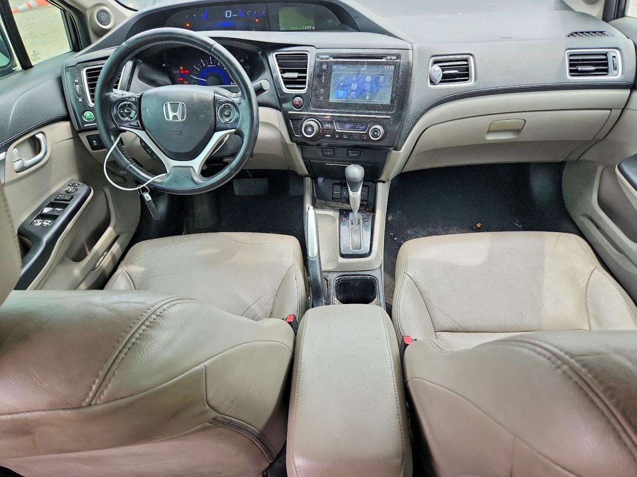 2015 Honda Civic Exl Черный vin: 19XFB2F90FE086495