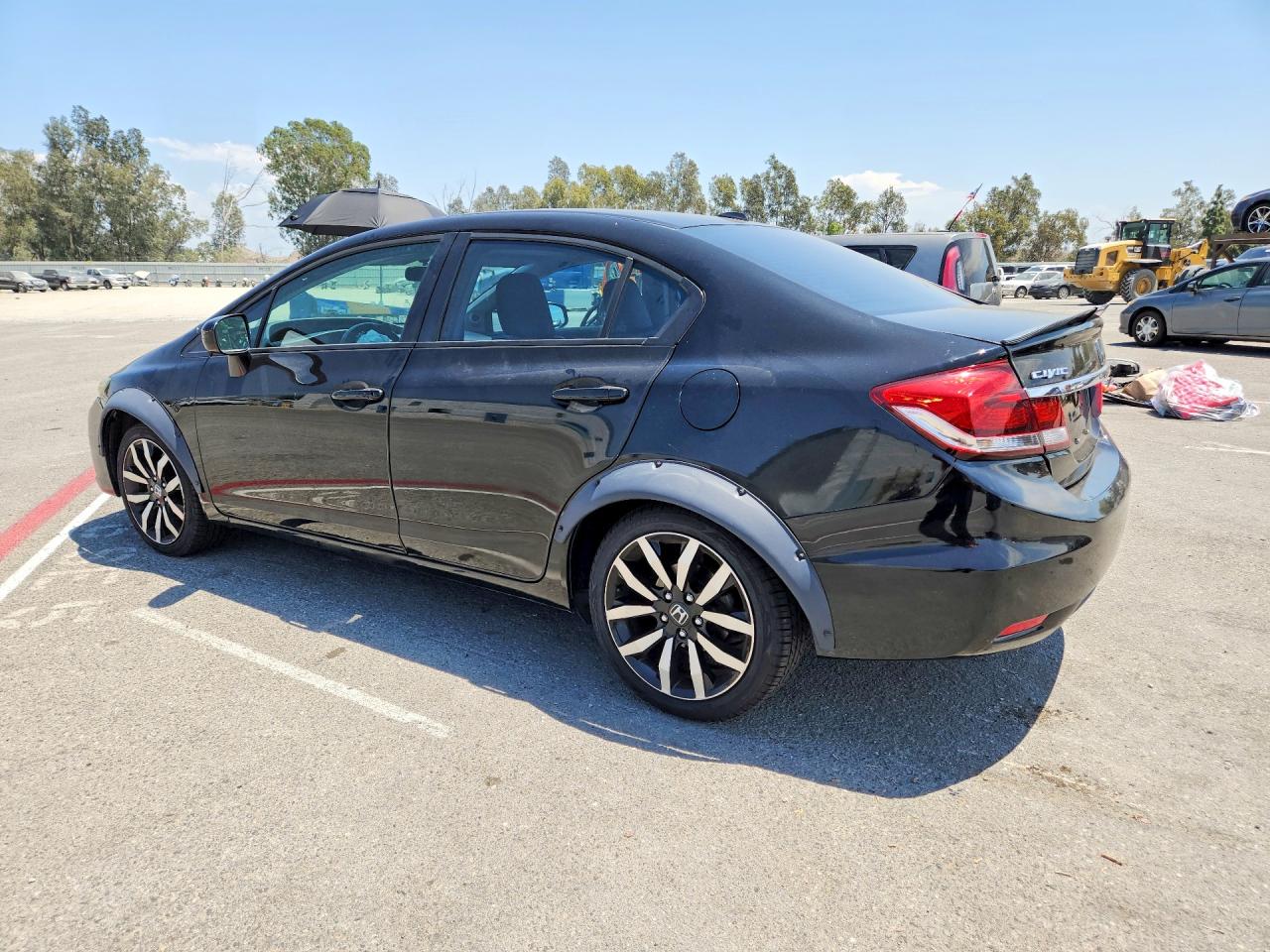 2015 Honda Civic Exl Black vin: 19XFB2F90FE206215