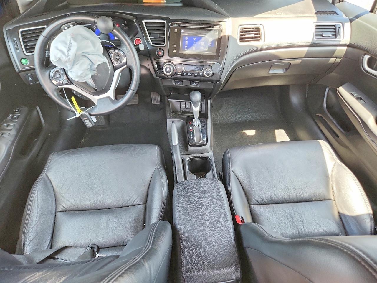 2015 Honda Civic Exl Black vin: 19XFB2F90FE206215