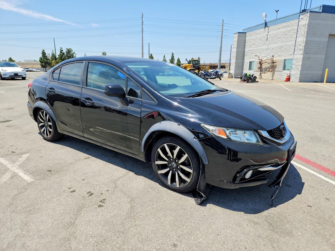 2015 Honda Civic Exl Black vin: 19XFB2F90FE206215