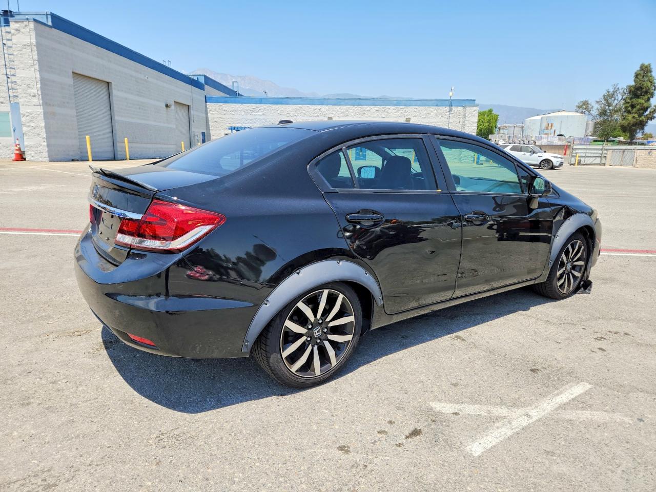 2015 Honda Civic Exl Black vin: 19XFB2F90FE206215