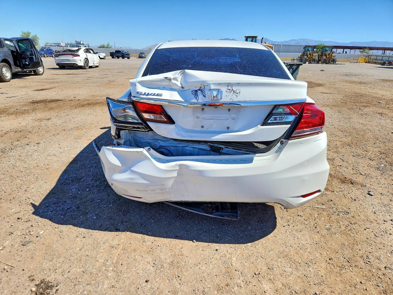 2015 Honda Civic Exl White vin: 19XFB2F90FE283229