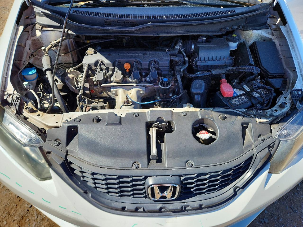 2015 Honda Civic Exl White vin: 19XFB2F90FE283229