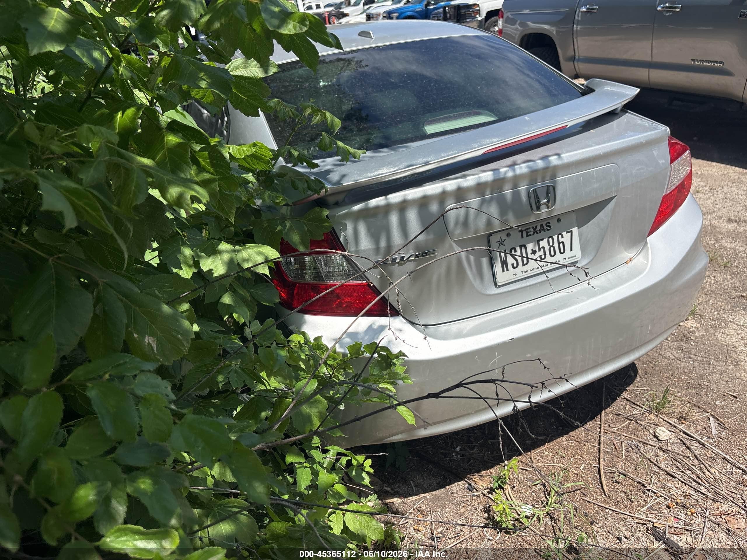 2012 Honda Civic Ex-l vin: 19XFB2F91CE041402