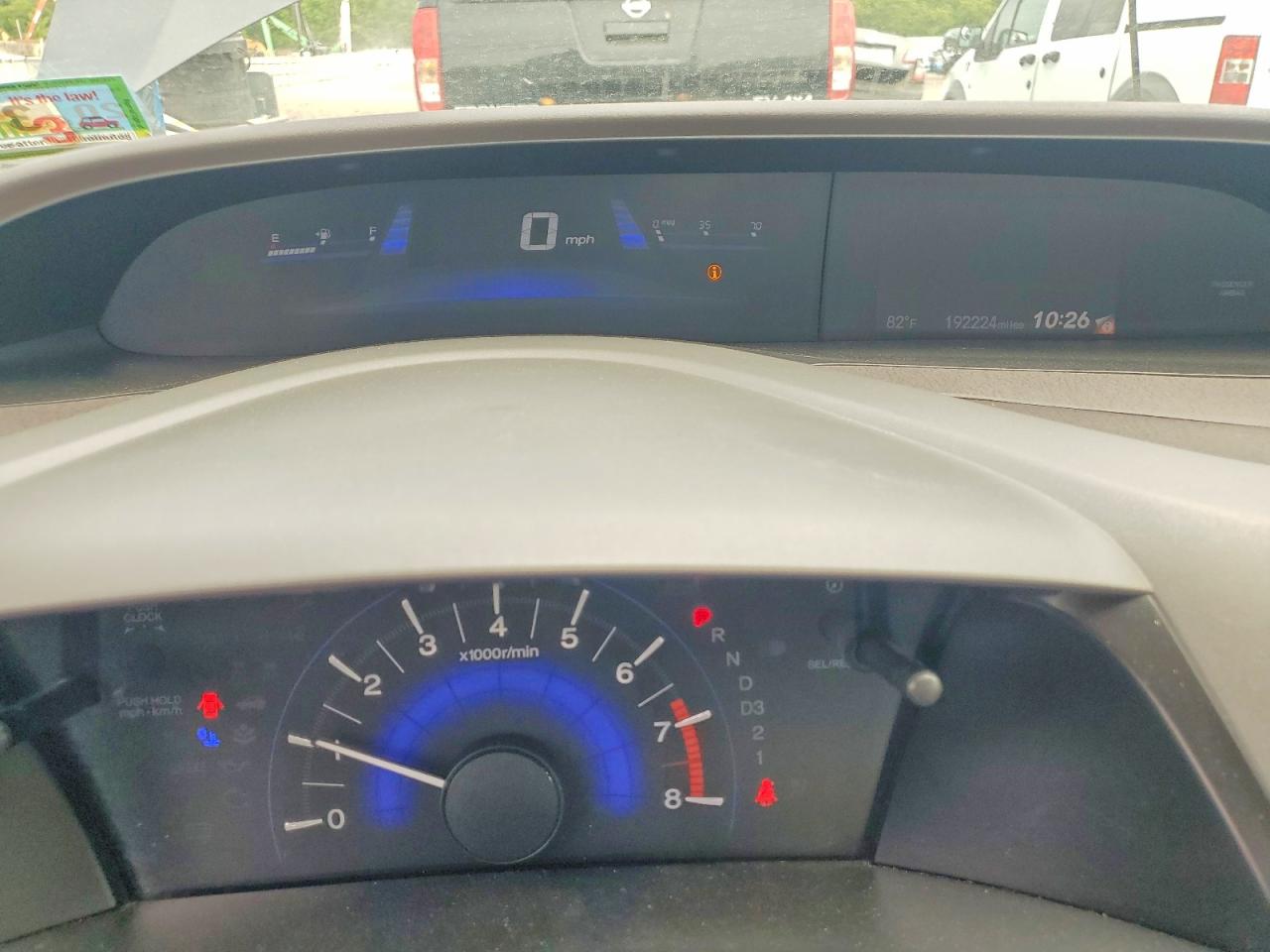 2012 Honda Civic Exl Gray vin: 19XFB2F91CE315696