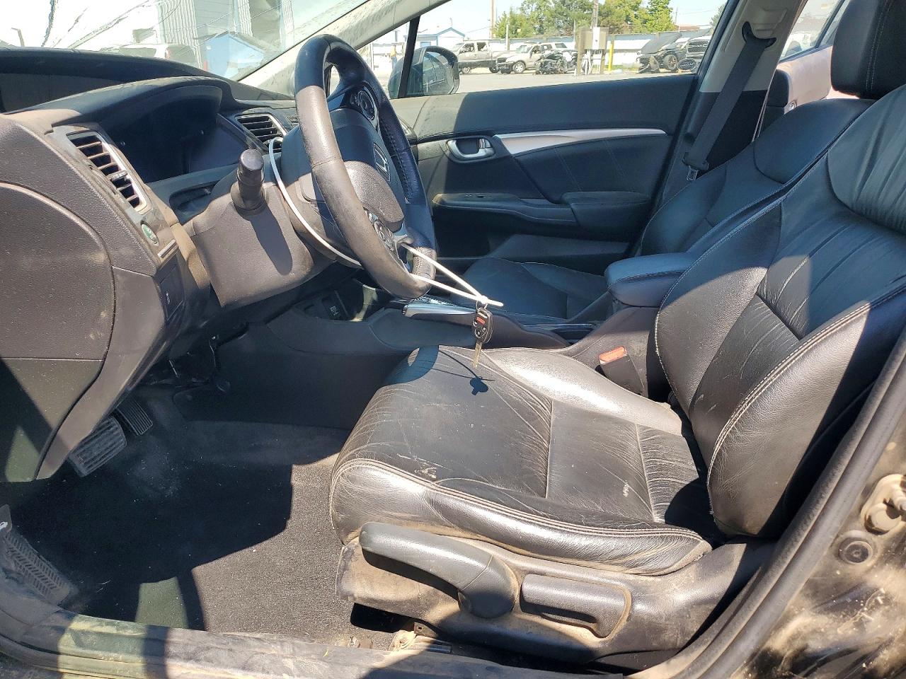 2013 Honda Civic Exl Черный vin: 19XFB2F91DE282524