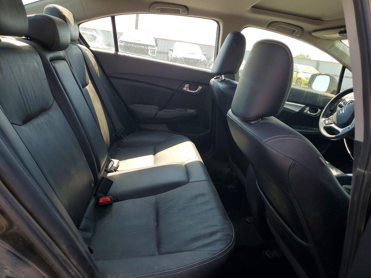 2013 Honda Civic Exl Черный vin: 19XFB2F91DE282524