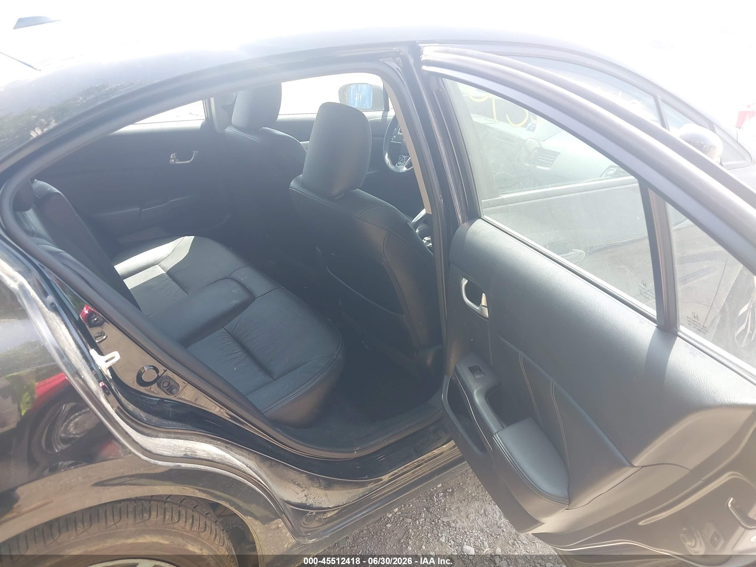 2014 Honda Civic Ex-l Черный vin: 19XFB2F91EE001386