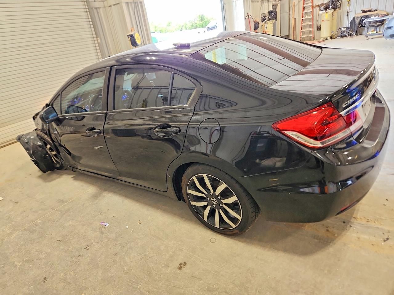 2014 Honda Civic Black vin: 19XFB2F91EE075293