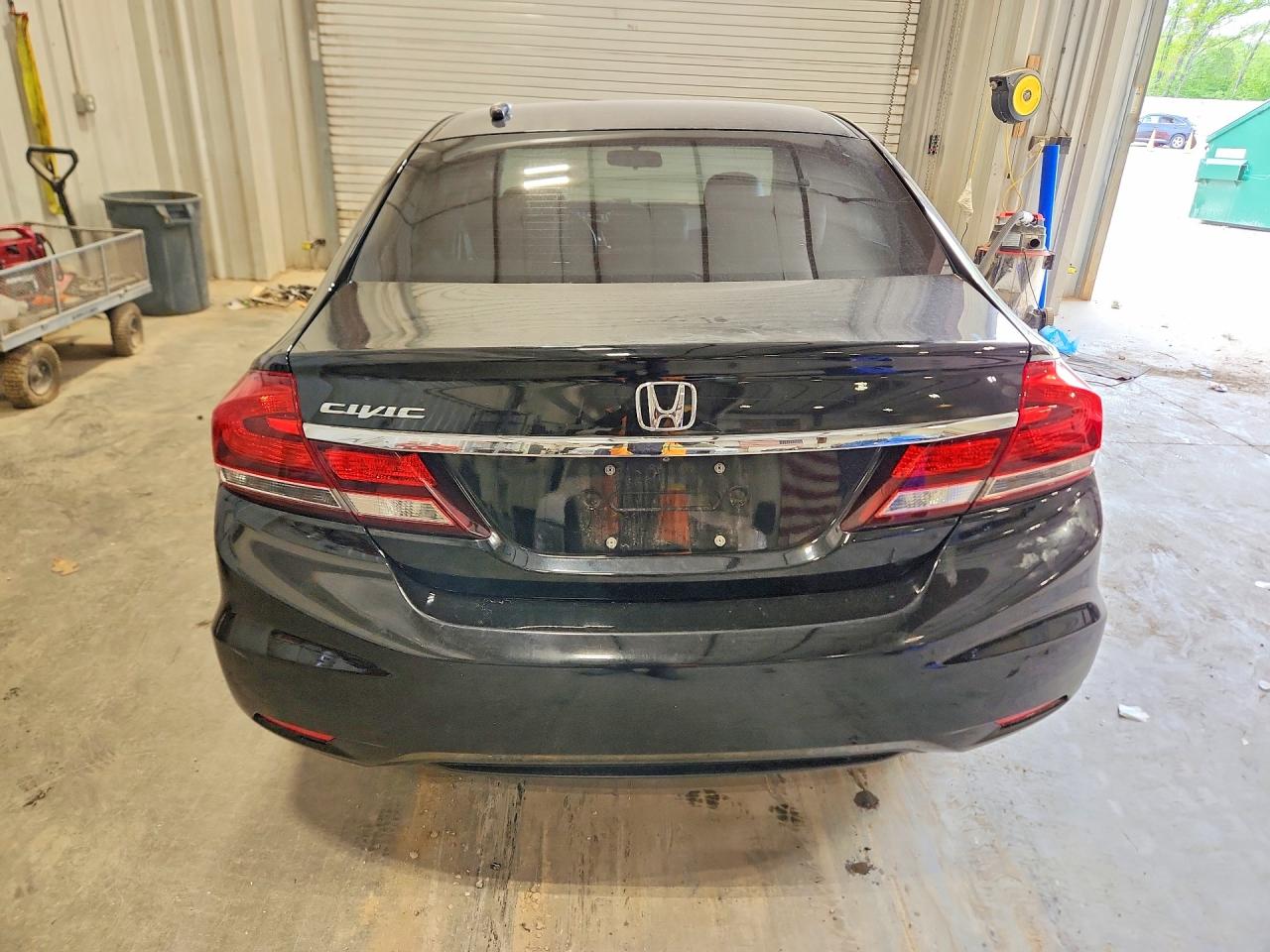 2014 Honda Civic Black vin: 19XFB2F91EE075293