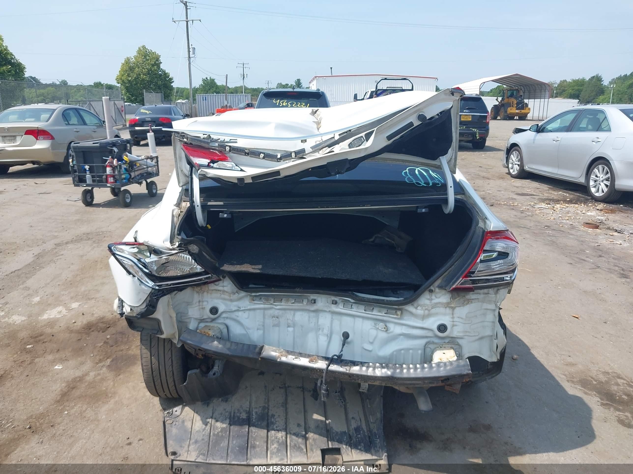 2014 Honda Civic Ex-l White vin: 19XFB2F91EE240002
