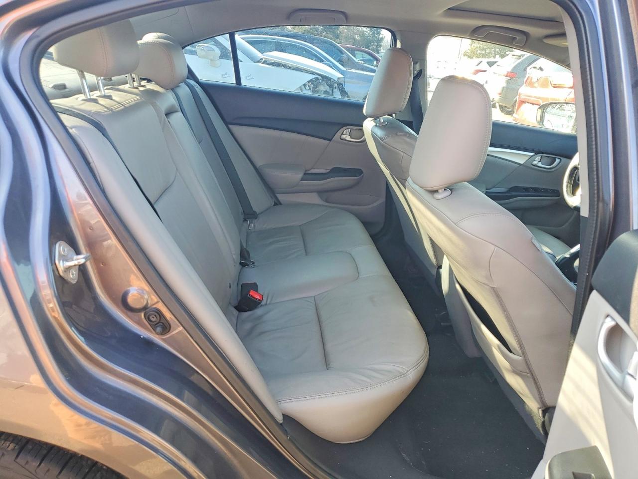 2014 Honda Civic Exl Gray vin: 19XFB2F91EE249346