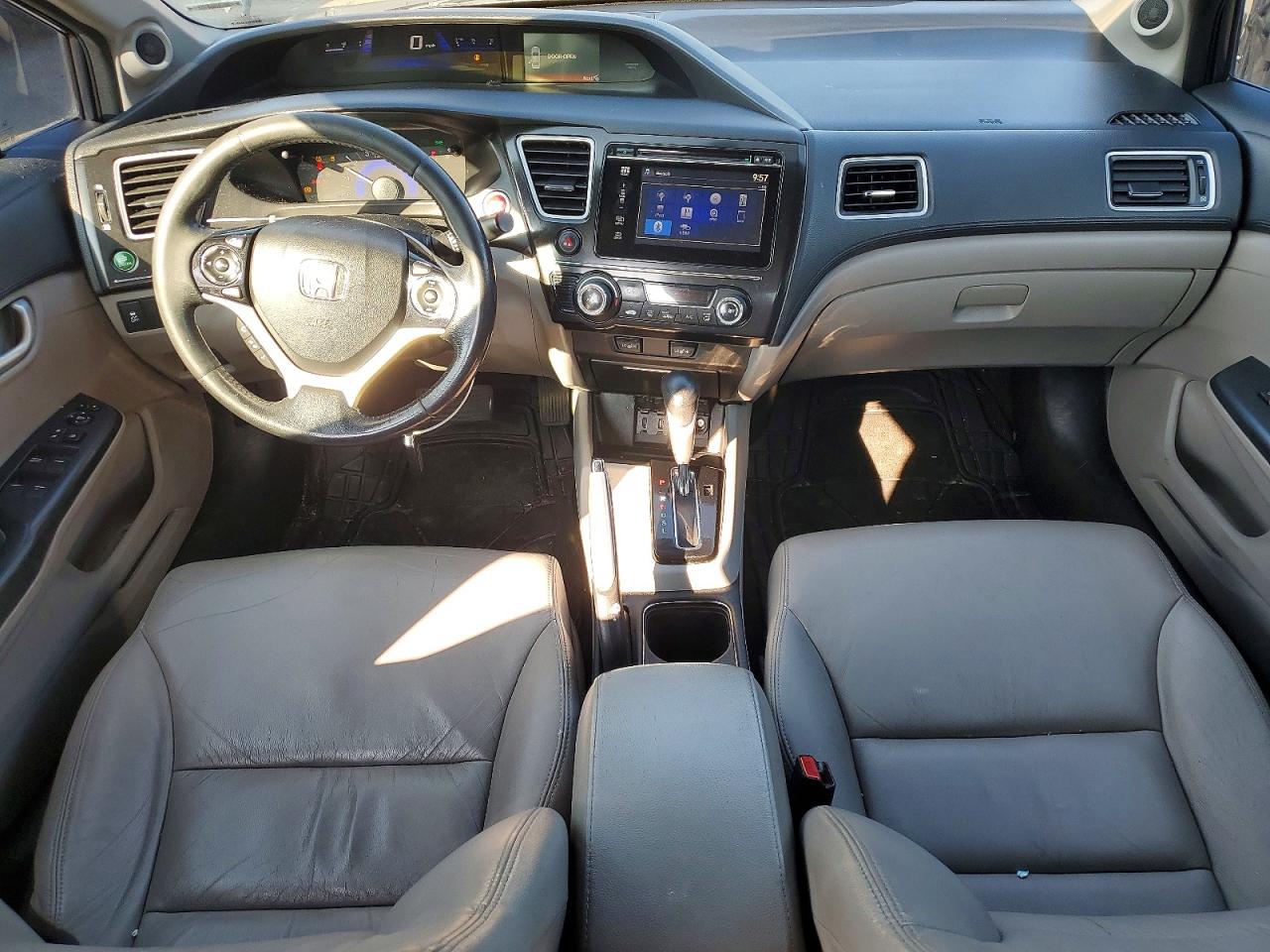 2014 Honda Civic Exl Gray vin: 19XFB2F91EE249346